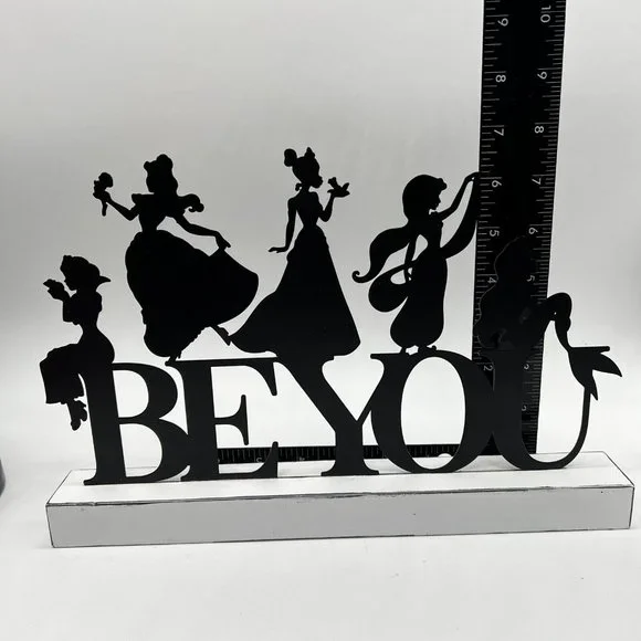 Open Road Brands Disney Princess Be You Tabletop Decor “Be You" - Picture 3 of 3